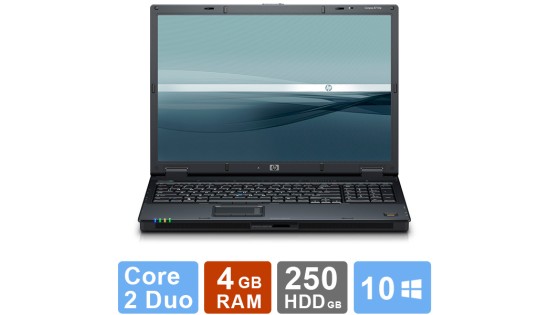 HP Compaq 8710p - 4GB RAM - 250GB HDD