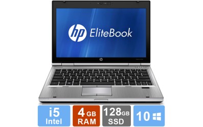 Hp Elitebook 2560p - i5 - 4GB - 128GB