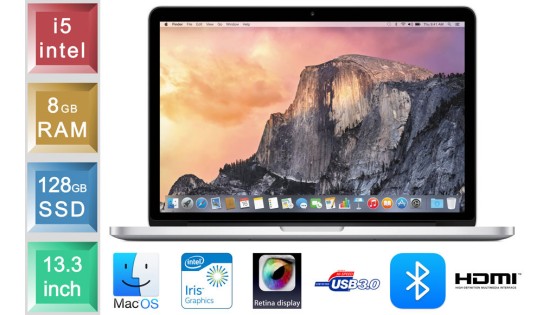 Apple MacBook Pro 13 A1502 - i5 - 8GB RAM - 128GB SSD