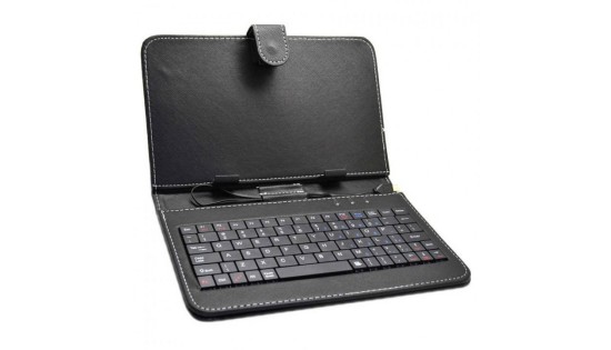 Case with keyboard for Tablet 7" - Black