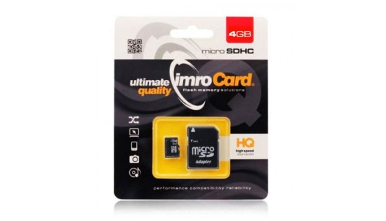 Micro SD Imro 4GB Micro SD Imro 4GB