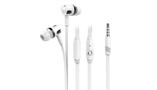 HF BlueStar Sport Earphones - Λευκά