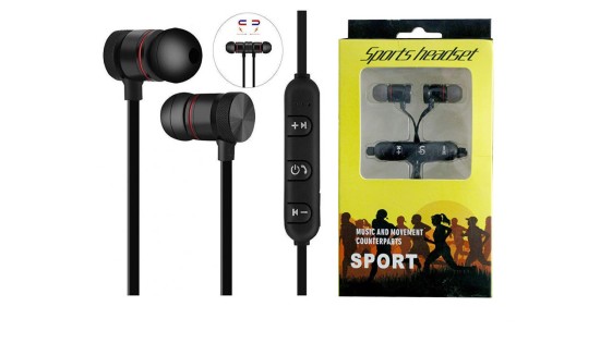 Ακουστικά Bluetooth - Sports Headset 001 Μαύρα