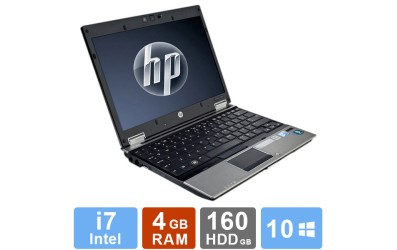 HP EliteBook 2540p - i7 - 4GB RAM - 160GB HDD