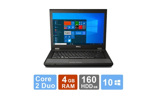 Dell Latitude E5500 - C2D - 4GB RAM - 160GB HDD