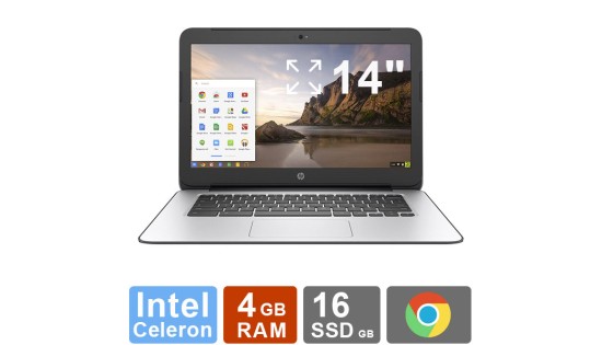 HP Chromebook 14 G4 14" - 4GB RAM - 16GB SSD HP Chromebook 14 G4 14" - 4GB RAM - 16GB SSD