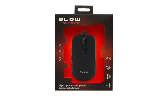 Mouse Blow Adrenaline Necros wired Mouse Blow Adrenaline Necros wired