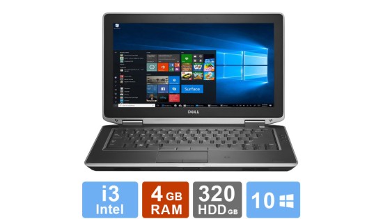 Dell Latitude E6330 - i3 - 4GB RAM - 320GB HDD