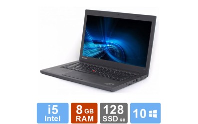 Lenovo ThinkPad T440p - i5 - 8GB RAM - 128GB SSD