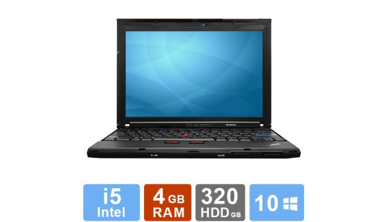 Lenovo ThinkPad X201 - i5 - 4GB RAM - 320GB HDD Lenovo ThinkPad X201 - i5 - 4GB RAM - 320GB HDD