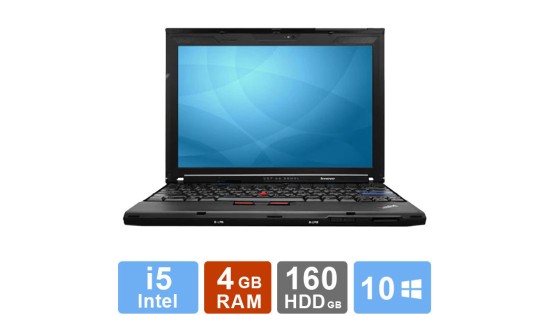 Lenovo ThinkPad X201 - i5 - 4GB RAM - 160GB HDD Lenovo ThinkPad X201 - i5 - 4GB RAM - 160GB HDD