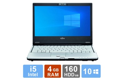 Fujitsu LifeBook S760 - i5 - 4GB RAM - 160GB HDD
