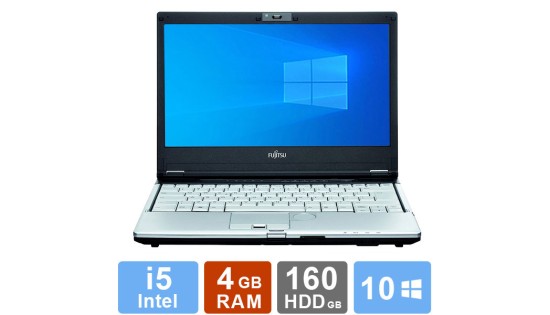 Fujitsu LifeBook S760 - i5 - 4GB RAM - 160GB HDD