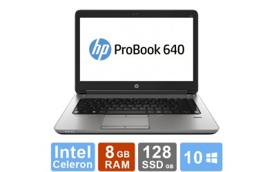 HP Probook 640 G1 - 8GB RAM - 128GB SSD