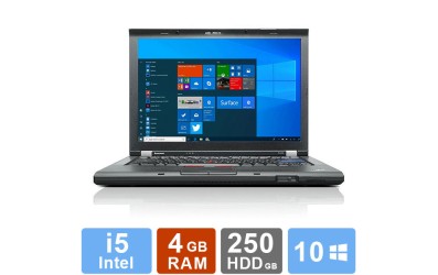 Lenovo ThinkPad T410 - i5 - 4GB RAM - 250GB HDD
