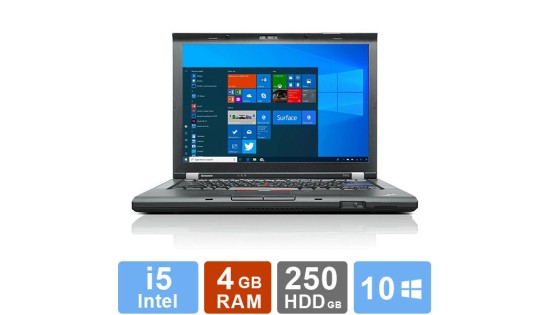 Lenovo ThinkPad T410 - i5 - 4GB RAM - 250GB HDD