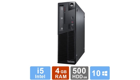 Lenovo ThinkCenter M82 SFF - i5 - 4GB RAM - 500GB HDD