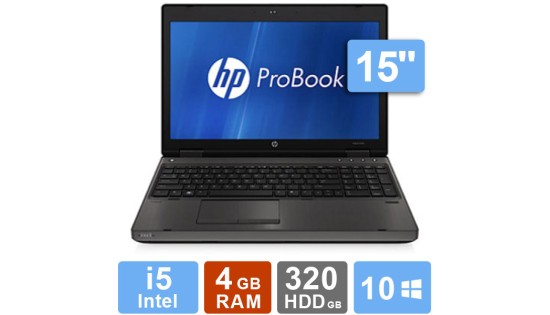 HP Probook 6570b - i5 - 4GB RAM - 320GB HDD