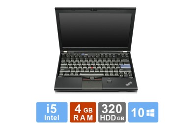 Lenovo ThinkPad x220 - i5 - 4GB RAM - 320GB HDD