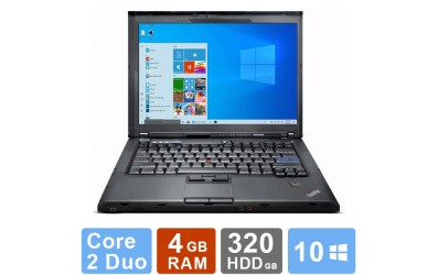 Lenovo Thinkpad T400 - 4GB RAM - 320GB HDD