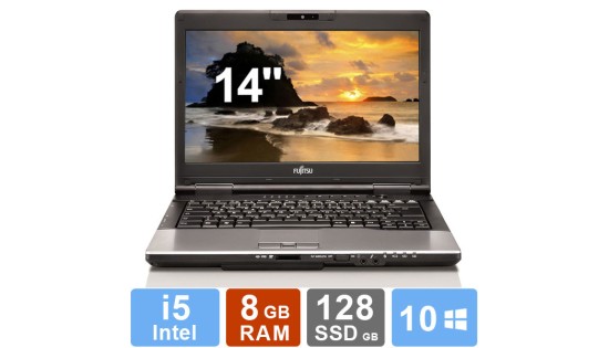 Fujitsu LifeBook S752 - i5 - 8GB RAM - 128GB SSD Fujitsu LifeBook S752 - i5 - 8GB RAM - 128GB SSD