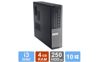 Dell Optiplex 790 DT - i3 - 4GB RAM - 250GB HDD