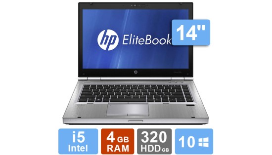 HP Elitebook 8470p - i5 - 4GB RAM - 320GB HDD HP Elitebook 8470p - i5 - 4GB RAM - 320GB HDD