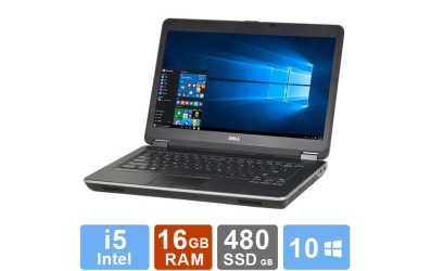 Dell Latitude E6440 - i5 - 16GB RAM - 480GB SSD