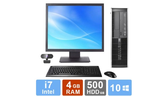 Desktop Set HP EliteDesk 8300 - i7 - 4GB RAM - 500GB HDD Desktop Set HP EliteDesk 8300 - i7 - 4GB RAM - 500GB HDD