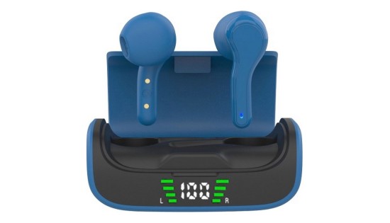 Bluetooth handsfree TWS K28 Μπλε Bluetooth handsfree TWS K28 Μπλε
