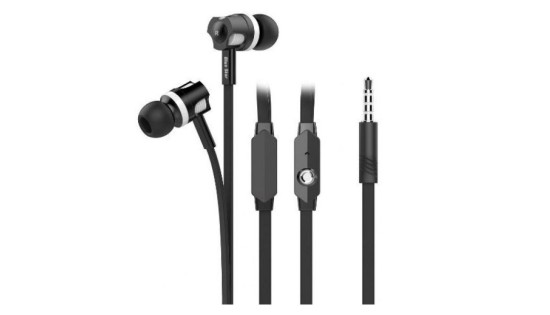 HF BlueStar Sport Earphones JM26 - Black HF BlueStar Sport Earphones JM26 - Black