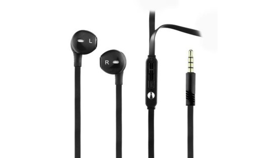 HF BlueStar Sport Earphones iV-5 - Black HF BlueStar Sport Earphones iV-5 - Black