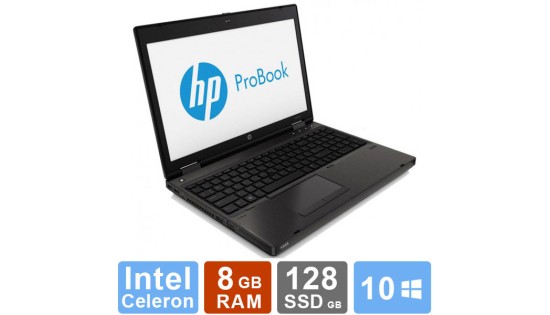 HP ProBook 6570b - 8GB RAM - 128GB SSD