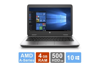 HP Probook 645 G1 - A6 - 4GB RAM - 500GB HDD