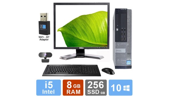 Desktop Set Dell Optiplex 790 - i5 - 8GB RAM - 256GB SSD Desktop Set Dell Optiplex 790 - i5 - 8GB RAM - 256GB SSD