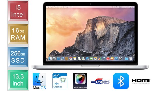 Apple MacBook Pro 13 A1502 - i5 - 16GB RAM - 256GB SSD