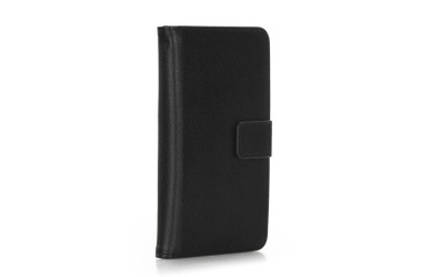 Leather case Note with clip 5.3" - 5.8" - Black