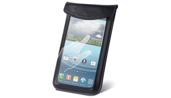Pocket clear case 4.8" - Black