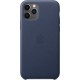 Apple iPhone 11 Pro - Δερμάτινη θήκη - Midnight Blue