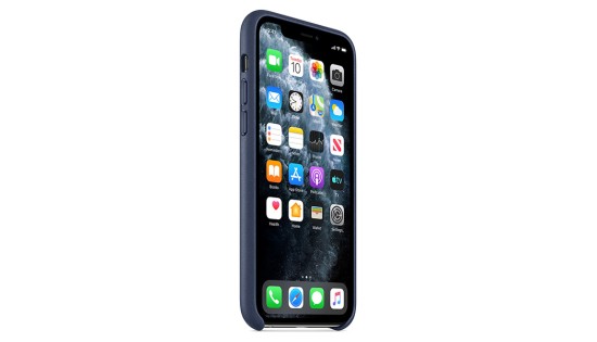 Apple iPhone 11 Pro - Δερμάτινη θήκη - Midnight Blue