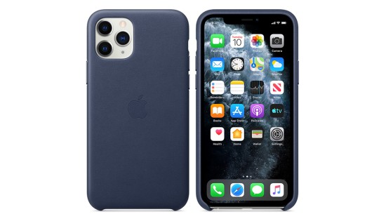 Apple iPhone 11 Pro - Δερμάτινη θήκη - Midnight Blue