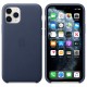 Apple iPhone 11 Pro - Δερμάτινη θήκη - Midnight Blue