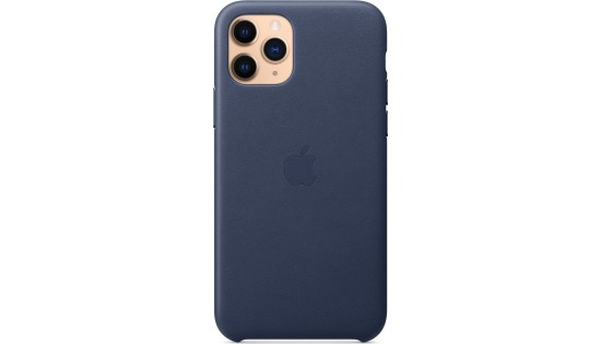 Apple iPhone 11 Pro - Leather Case - Midnight Blue