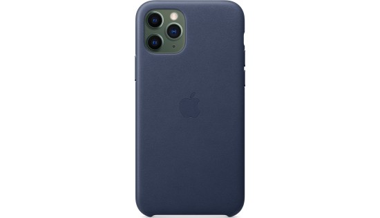 Apple iPhone 11 Pro - Δερμάτινη θήκη - Midnight Blue