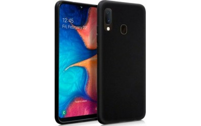 Cellect Galaxy A20e - Silicone θήκη - Black