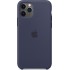 Apple iPhone 11 Pro - Silicone θήκη - Midnight Blue