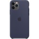 Apple iPhone 11 Pro - Silicone θήκη - Midnight Blue