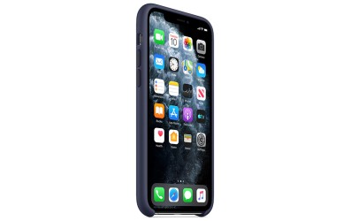 Apple iPhone 11 Pro - Silicone θήκη - Midnight Blue