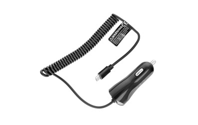 Car charger Micro USB 1A - Black