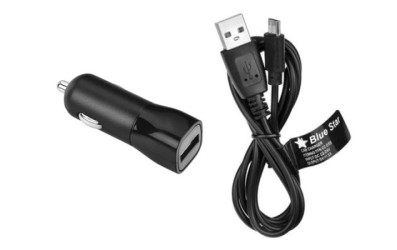 Φορτιστής Αυτοκινήτου + Cable Micro USB 2A